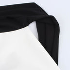 Schwarz weiss Kleid