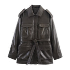 Mama - Vintage lederjacke