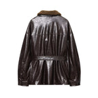 Nola - Lederjacke mit Schnalle