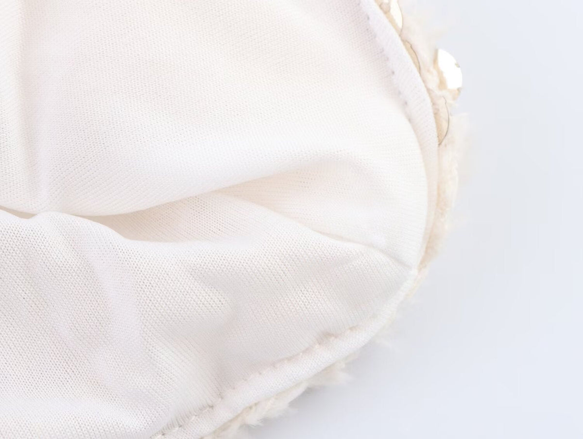 Mimi - Feder-Pailletten-Kleid