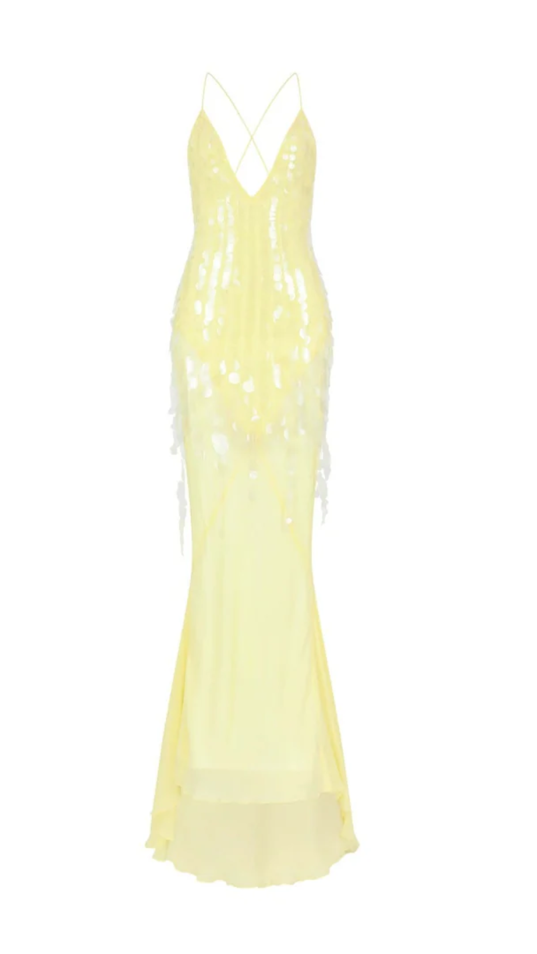 Glam - Pailletten Abendkleid