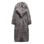 Celia - Faux Fur Mantel