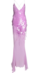 Glam - Pailletten Abendkleid