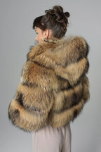 Raccoon  fox fur