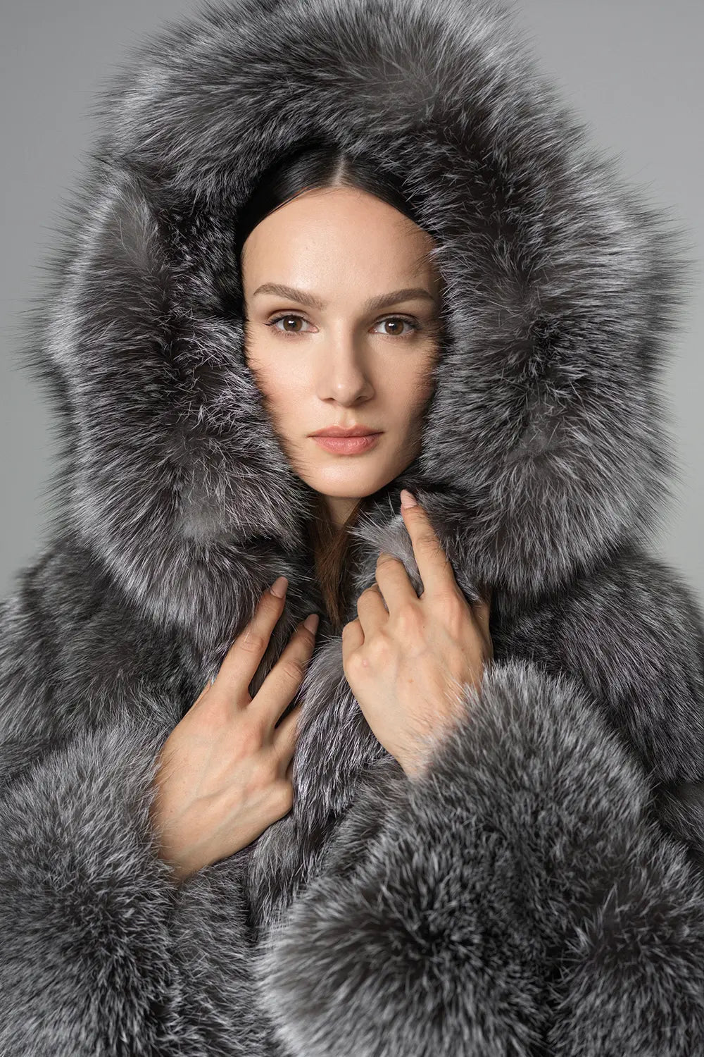 Raccoon  fox fur