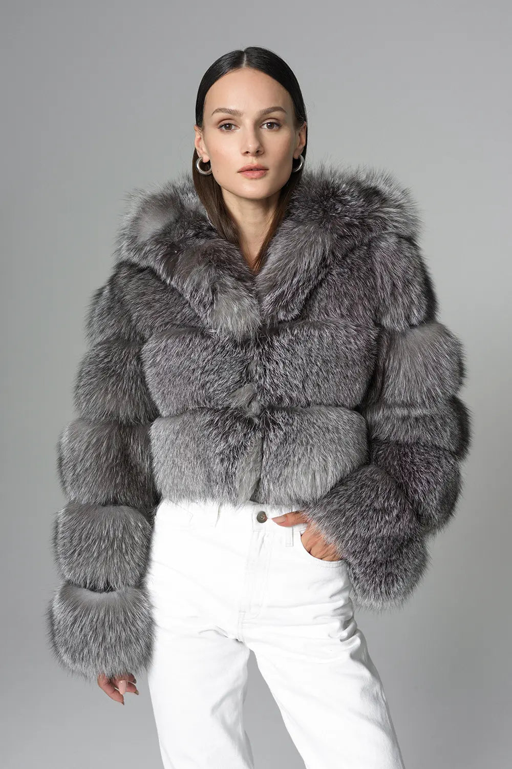 Raccoon  fox fur