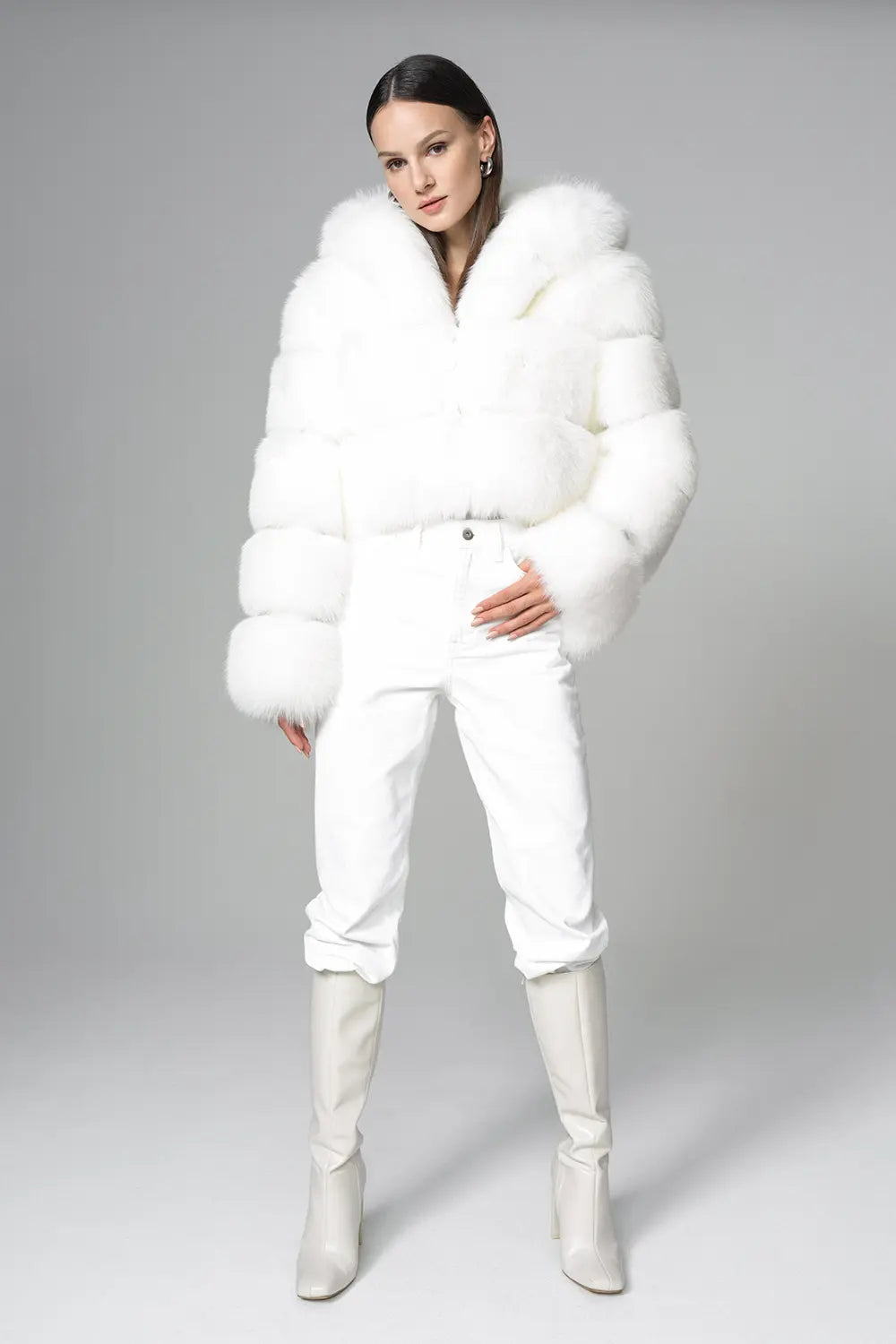 Raccoon  fox fur